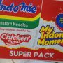 indomie table chicken flavor I cartoon