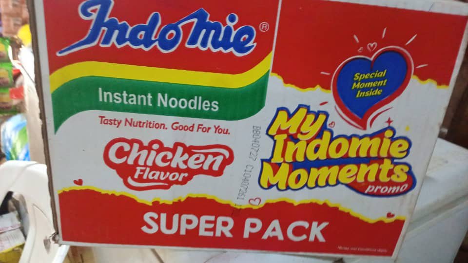 indomie table chicken flavor I cartoon