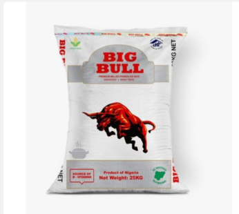 original Big Bull rice 25kg