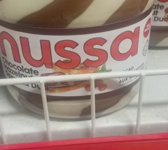 Nussa chocolate spread big