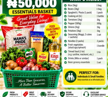 ₦50,000 ESSENTIALS BASKET
