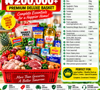 ₦200,000+ PREMIUM DELUXE BASKET